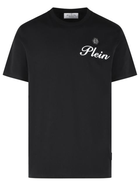 PHILIPP PLEIN Philipp Plein Black Cotton Polo Shirt Men