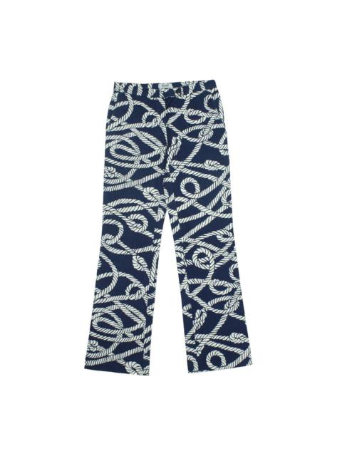 Moschino Moschino Cheapandchic Rope Patterm Pants