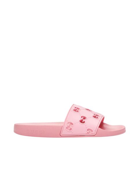 Rose GG Slide Sandal