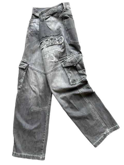 Other Designers Japanese Brand - 🔥 Rare Design Piko Tactical Multi Pocket Baggy Jeans 30x31