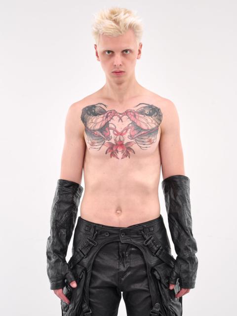 Julius Fingerless Leather Gloves
