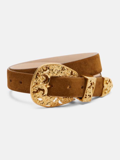 DÉHANCHE Versailles suede belt