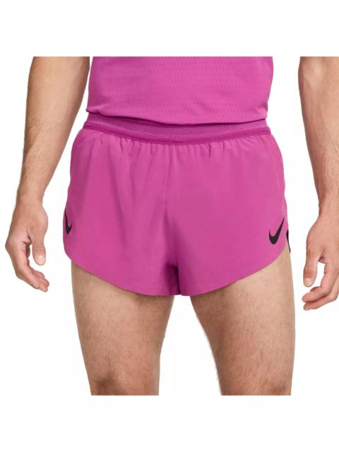 Nike Men's AeroSwift Dri-FIT ADV 2" Brief-Lined Running Shorts - Purple