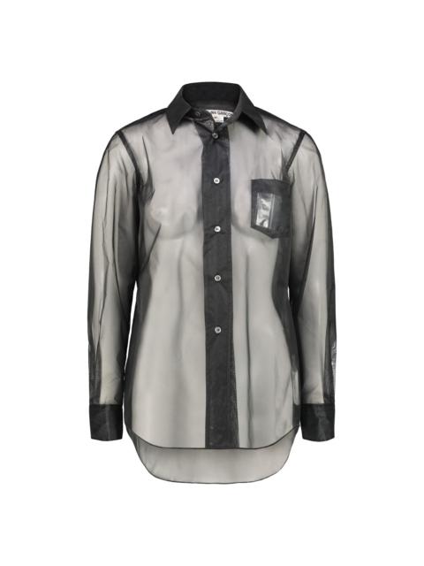 Comme Des Garçons Comme Des Garçons Classic Shirt In Nylon