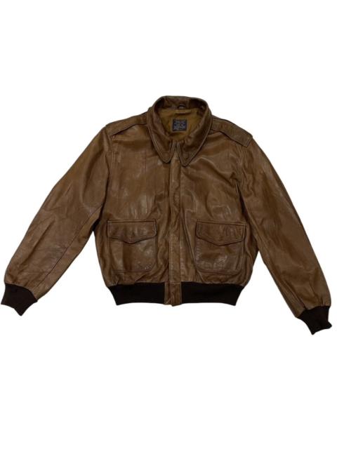 Other Designers 🔥VTG TYPE A-2 AVIATION LEATHER JACKET