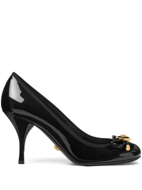 VERSACE Versace Opera Bow Patent Pumps