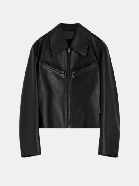 Lemaire Moka Boxy Leather Blouson