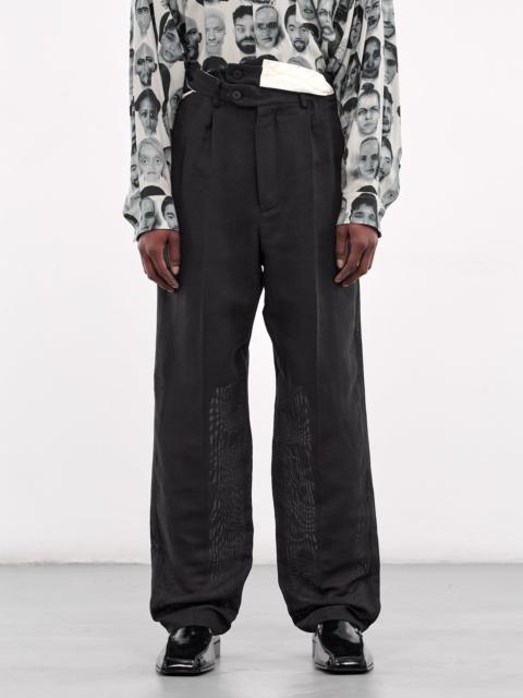 MAGLIANO Deconstructed Waistband Trousers