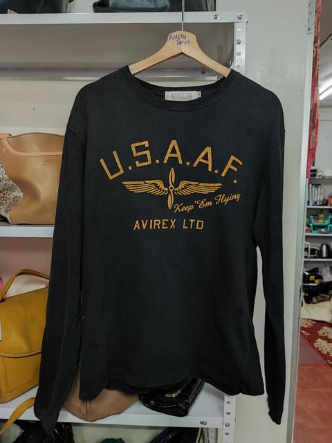 Other Designers Vintage Avirex Usa Longsleeve T-shirt Size L