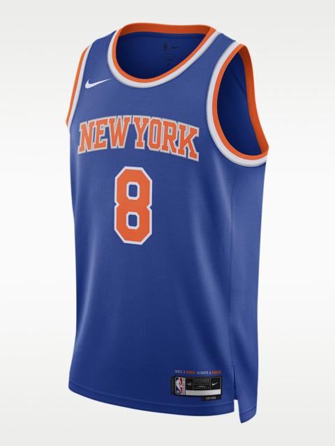 Nike New York Knicks Icon Edition 2022/23 Nike Men's Dri-FIT NBA Swingman Jersey