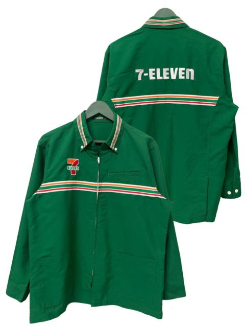Other Designers Vintage 90s 7 ELEVEN Embroidery Design Uniform Jacket