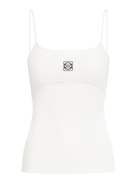 Loewe ANAGRAM STRAPPY TOP IN COTTON