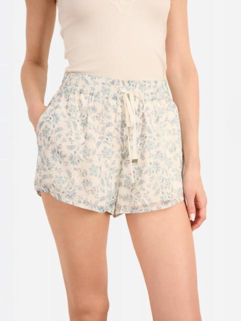 CAMI NYC OSLO SILK COTTON SHORT COASTAL PAISLEY