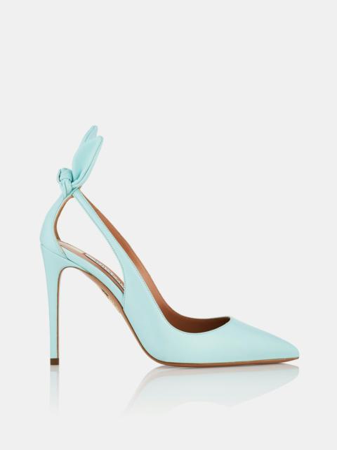 AQUAZZURA Bow Tie Pump 105