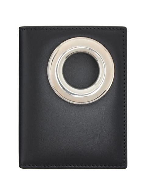 Black Eyelet Wallet