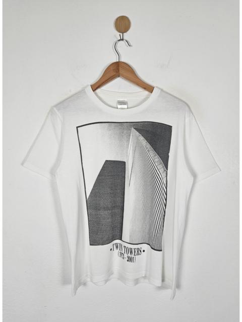 2001 Number (n) Twin Towers memorial tee