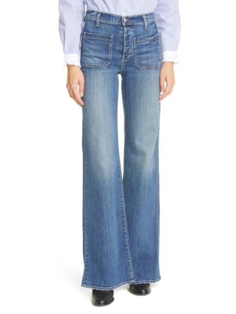 NILI LOTAN Florence Patch Pocket Jeans