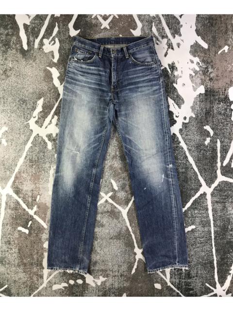 Other Designers Vintage - Vintage Levis 502 Jeans Faded Blue Denim KJ1727