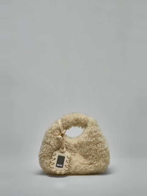 GANNI Hobo Mini Alternative Fur