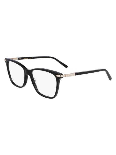 FERRAGAMO Ferragamo Demo Square Ladies Eyeglasses SF3013 001 53