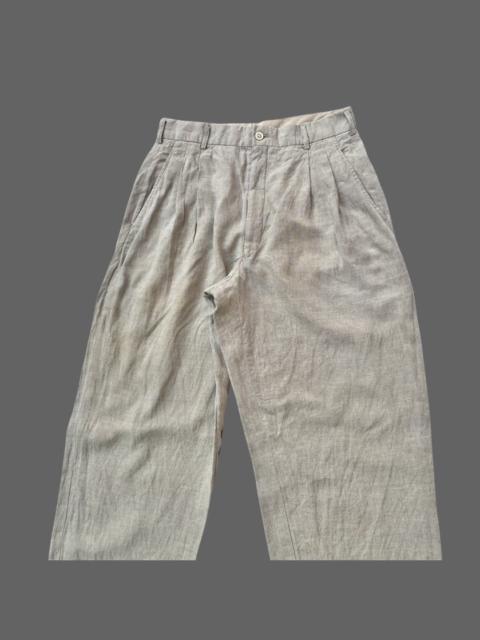 Comme Des Garçons Vintage 90’s CDGHP Linen High Waist Pleated Pants