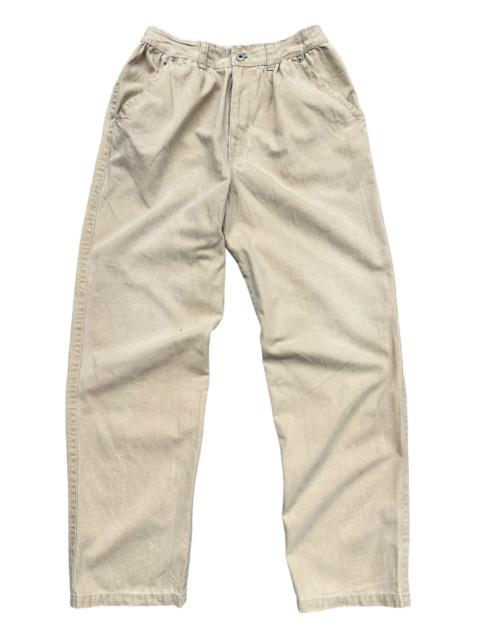 Other Designers Final Home - Issey Miyake Hai Sporting Gear Beige Wide Pants 29x30