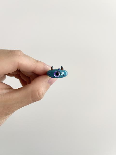 STEAL! Vintage Baby Evil Monster Eye Ring