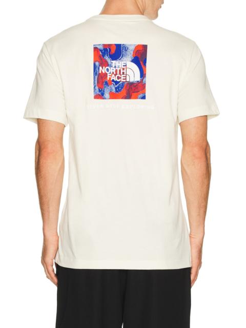 The North Face Red White And Blue Regular Short Sleeve Tee