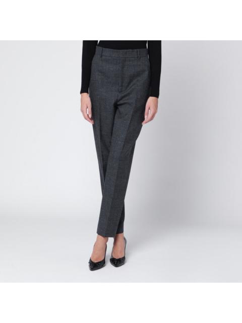 Moschino Moschino Grey Wool Trousers Women