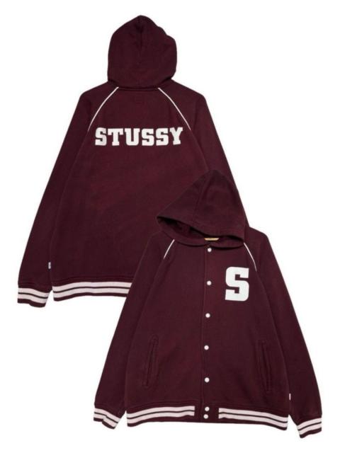 Stüssy Stussy Spellout Snap Button Hoodie