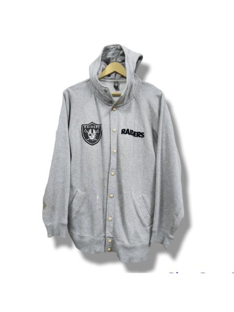 Vintage Oakland Raiders NFL Hoodie Varsity Jacket