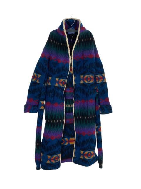 Other Designers Rare‼️ Vintage Pendleton Ortega pattern wool gown [1980s-]