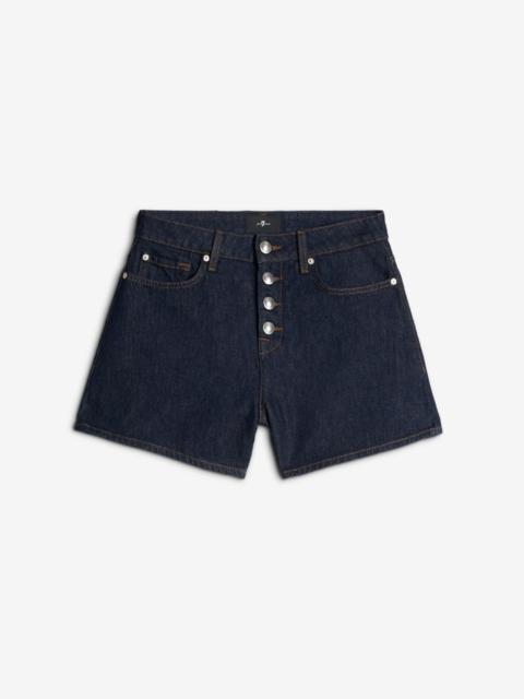 7 For All Mankind MANKIND Kori Shorts in Smoove