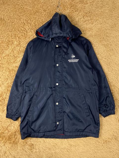 Other Designers Vintage Dunlop Motorsport Hoodie Fleece Lining Jacket J1985