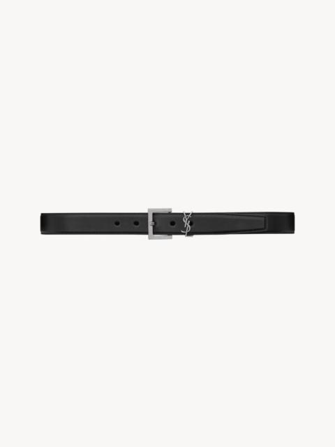SAINT LAURENT Saint Laurent Leather Belt