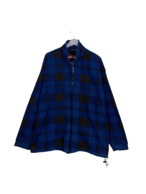 Converse Vintage 90s Converse Small Logo Halfzip Fleece