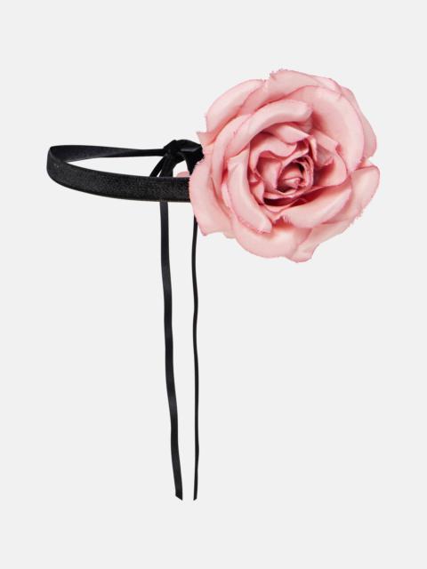 Jennifer Behr Floral-appliqué headband