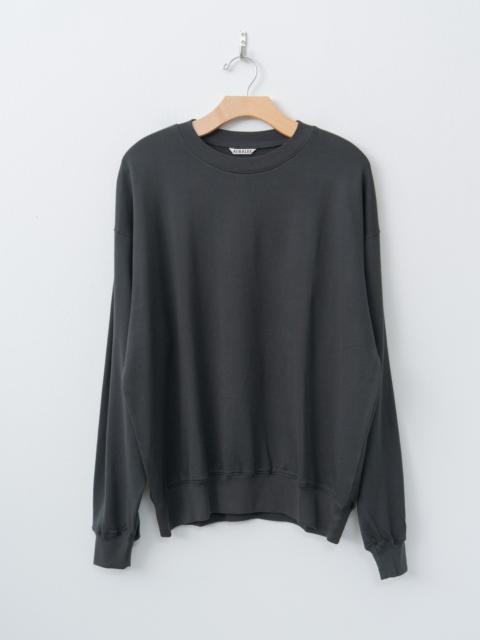 AURALEE Super High Gauge Sweat P/O - Ink Black