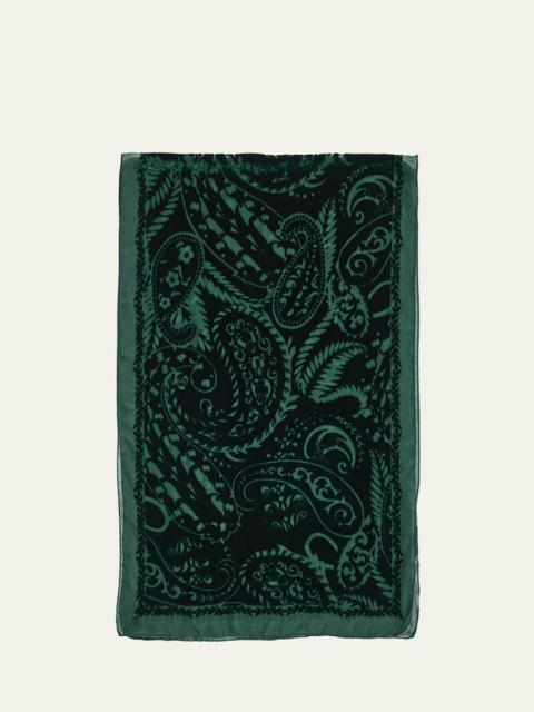 Etro Tosca Wool Cashmere Scarf