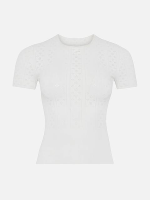 Other Designers Jw Anderson Women Pointelle Tee