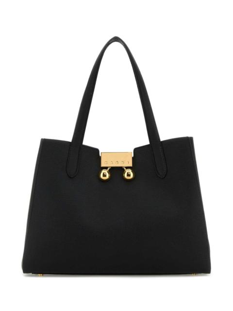 Marni Marni Women Black Leather Trunkaroo Shoulder Bag