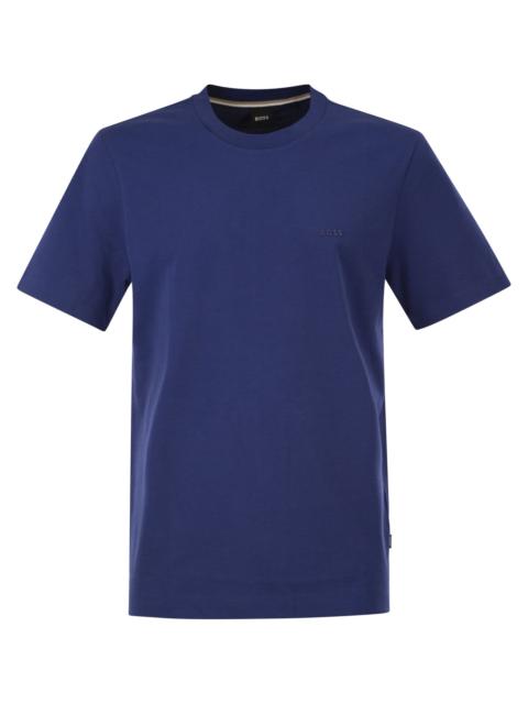 BOSS Boss Men Cotton Jersey T-Shirt With Logo