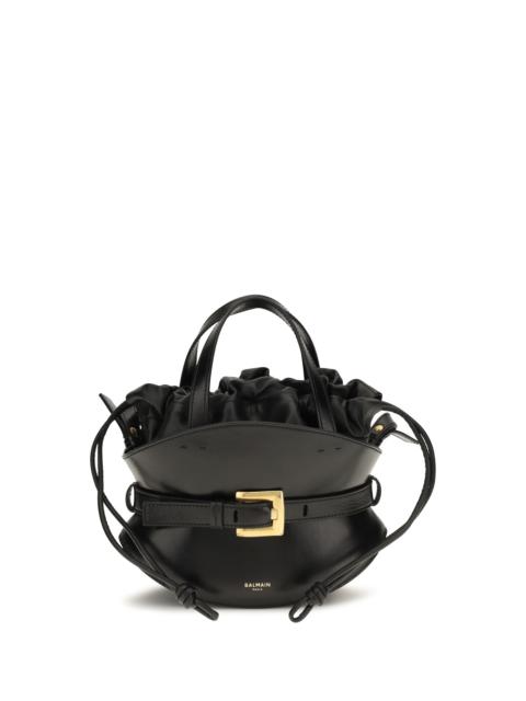 Balmain Balmain Shuffle Mini Shoulder Bag Noir