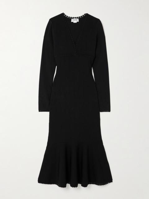 Victoria Beckham Knitted Midi Dress