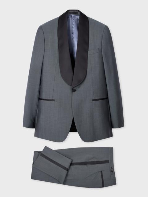 Paul Smith Slate Blue Wool-Mohair Evening Suit