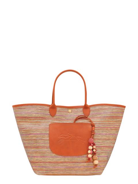 Longchamp Longchamp Large Le Pliage Panier Rainbow Raffia Tote at Nordstrom