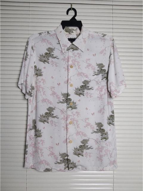 Other Designers Toyo Enterprises - NICE💥💥SUKAJAN ELIMENT"TIGER SAKURA"RAYON HAWAIIAN SHIRT