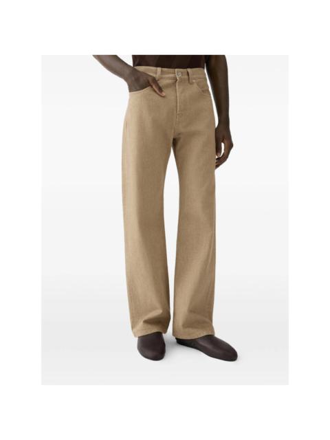 JACQUEMUS Jacquemus Neutrals Trousers - Regular & Straight-Leg Trousers Men