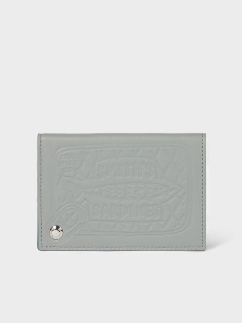 Paul Smith Grey Leather 'Sardines' Card Holder