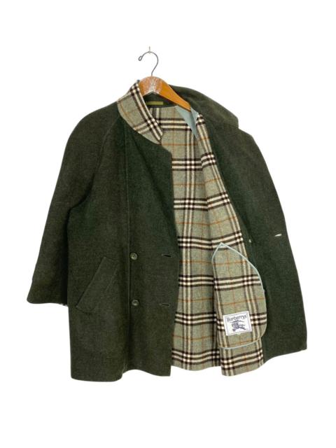 Other Designers Burberry Prorsum - Rare‼️ Vintage Burberrys’ Nova Check Inside Wool Coat